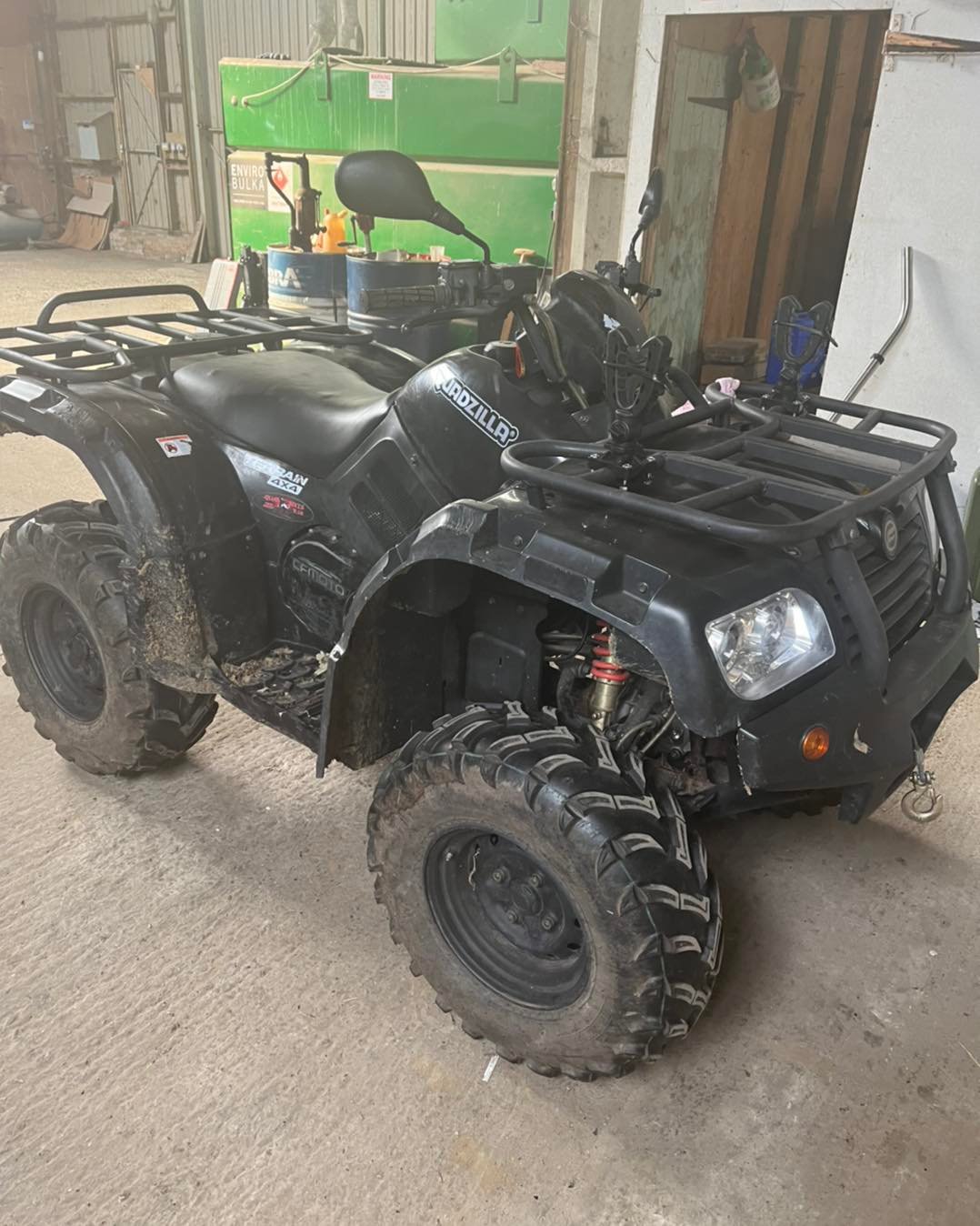 Quad or UTV repair detail