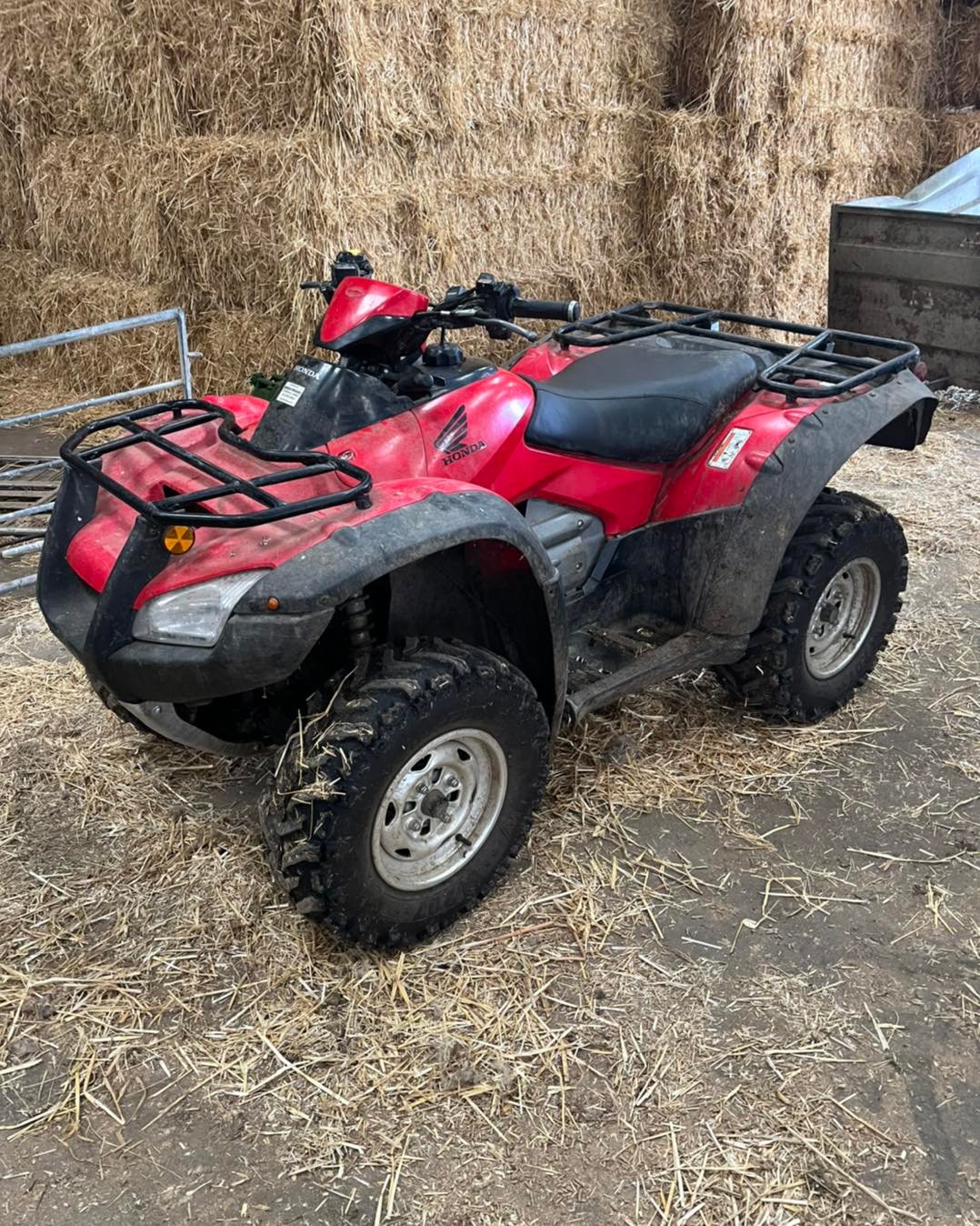 Repair work on equipment