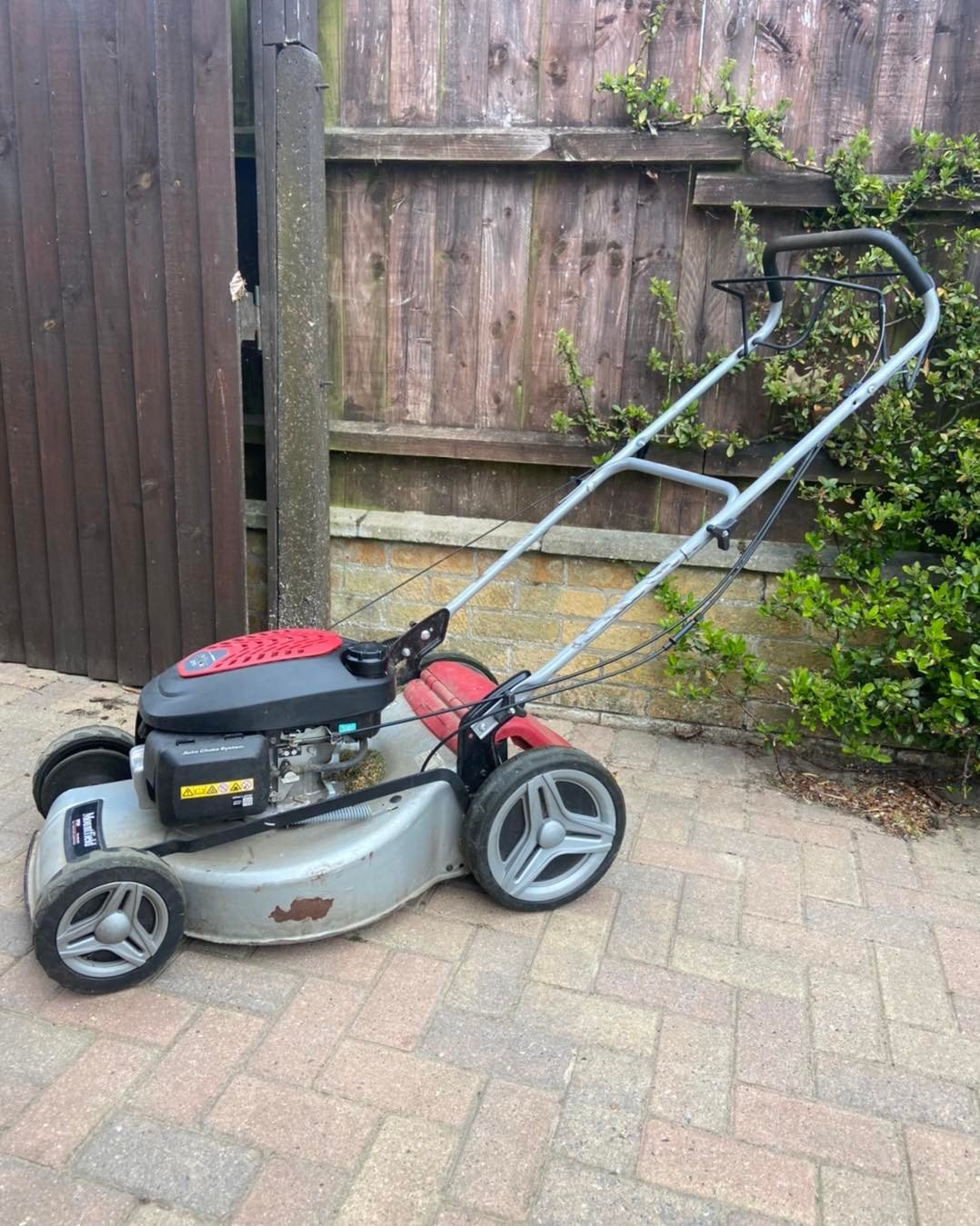 Service work in progress