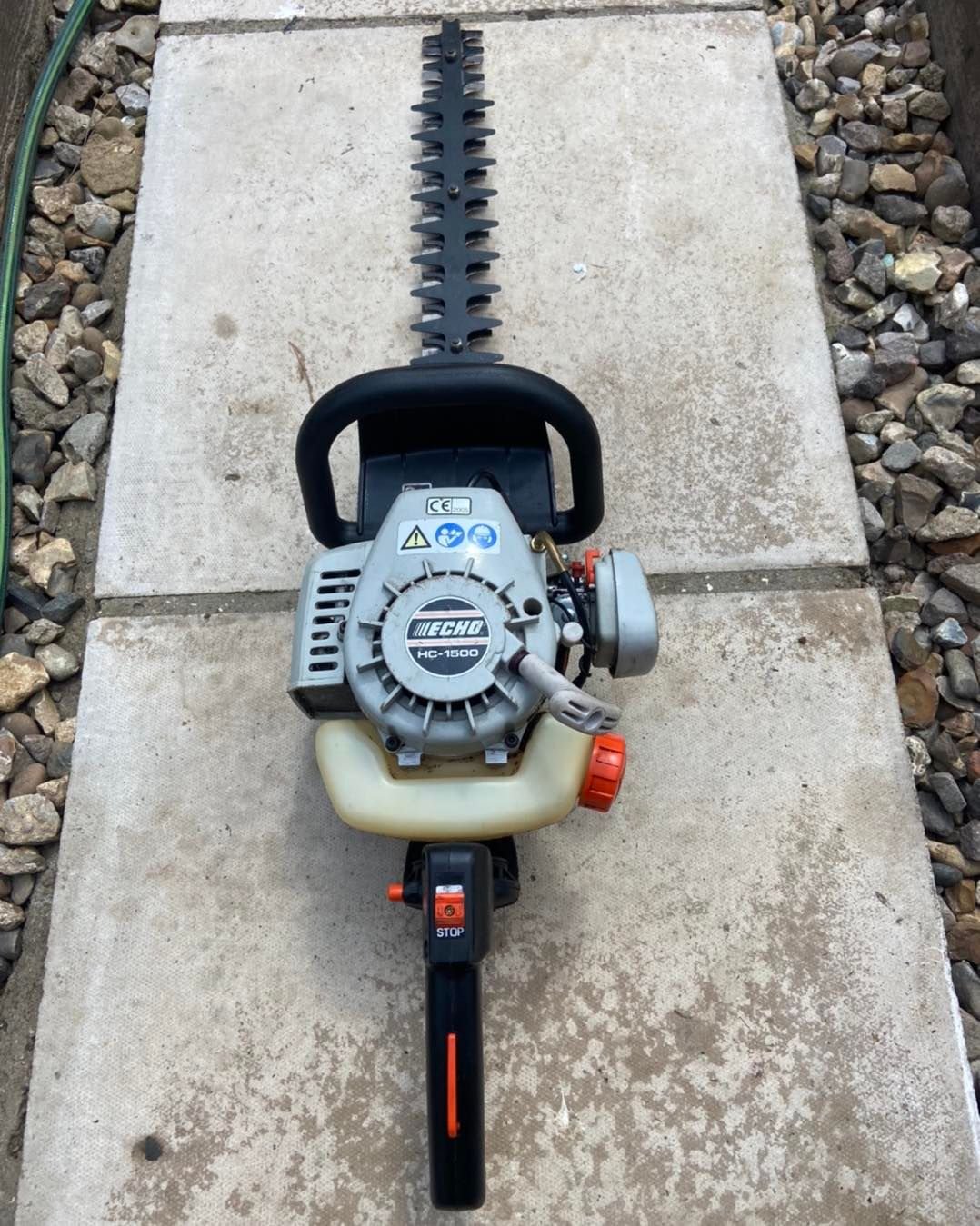 Garden machinery repair detail