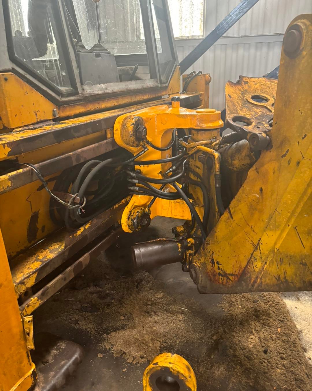 Plant machinery repair detail